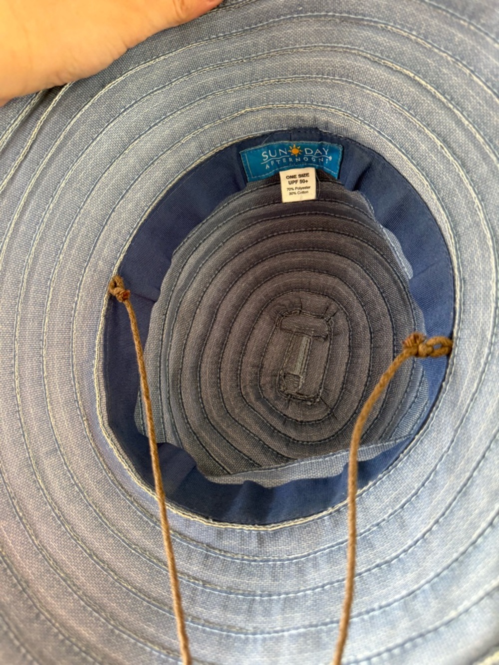 Sunday Afternoons UPF 50+ Sun Hat | One Size | Blue - Picture 2 of 2